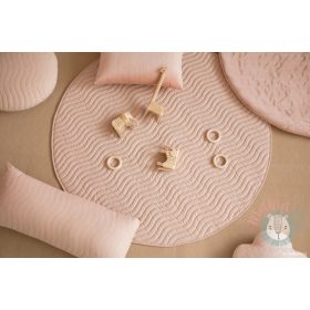 Nobodinoz pamut játszószőnyeg - bloom rózsaszín