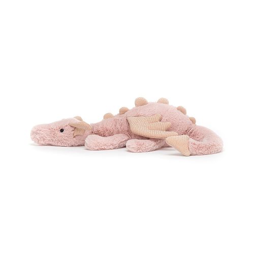 Jellycat rózsaszín plüss sárkány 30 cm - Jellycat Rose Dragon Little