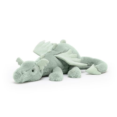 Jellycat Zsálya a plüss sárkány, 50 cm - Jellycat Sage Dragon Large