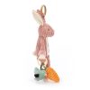 JellyCat Cordy Roy babajáték nyuszi rágókával, csörgővel